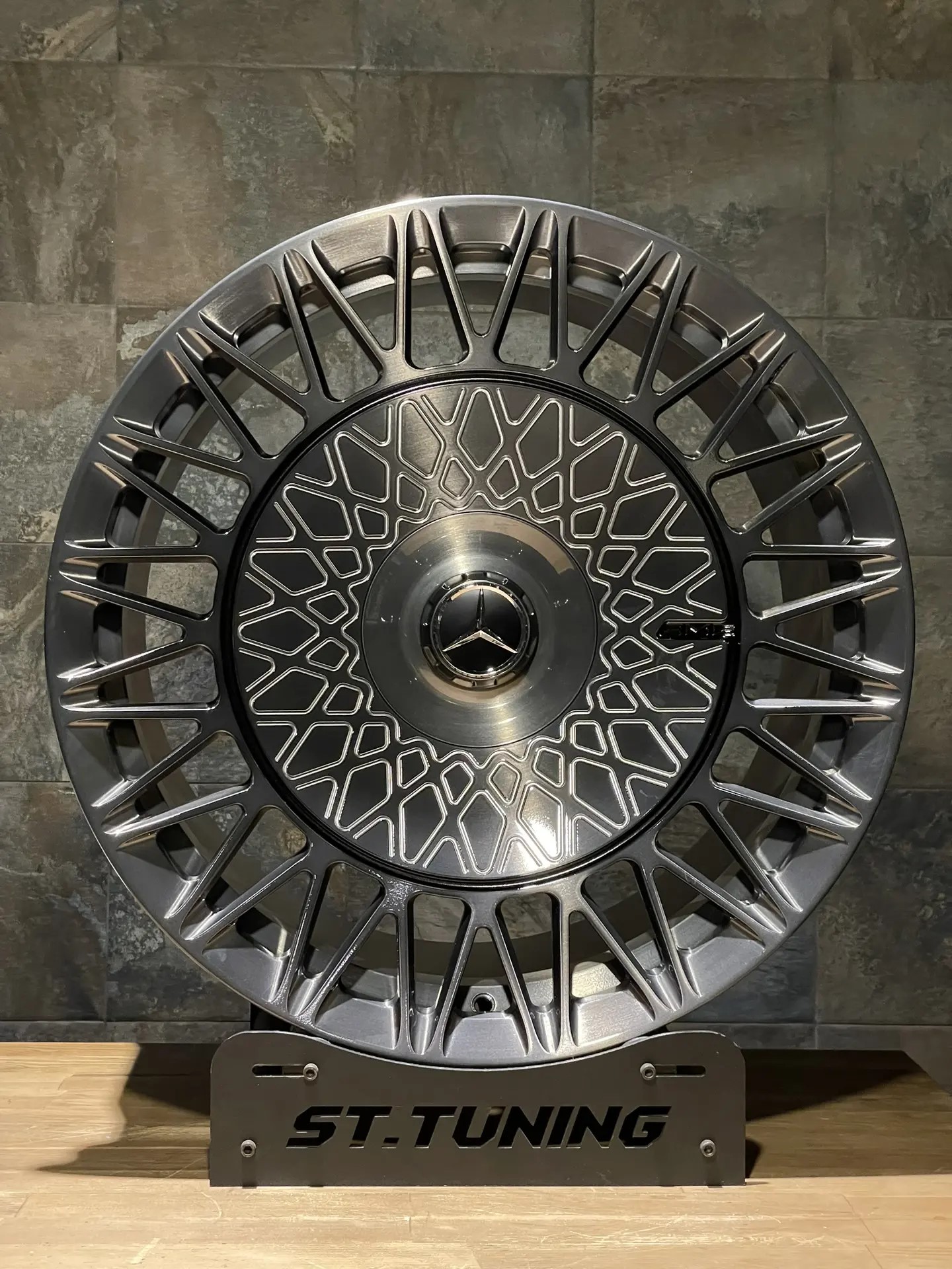 Диск ST Forged JV20618 10х21 5/112 et15 66,5 Silver Brushed Д006150