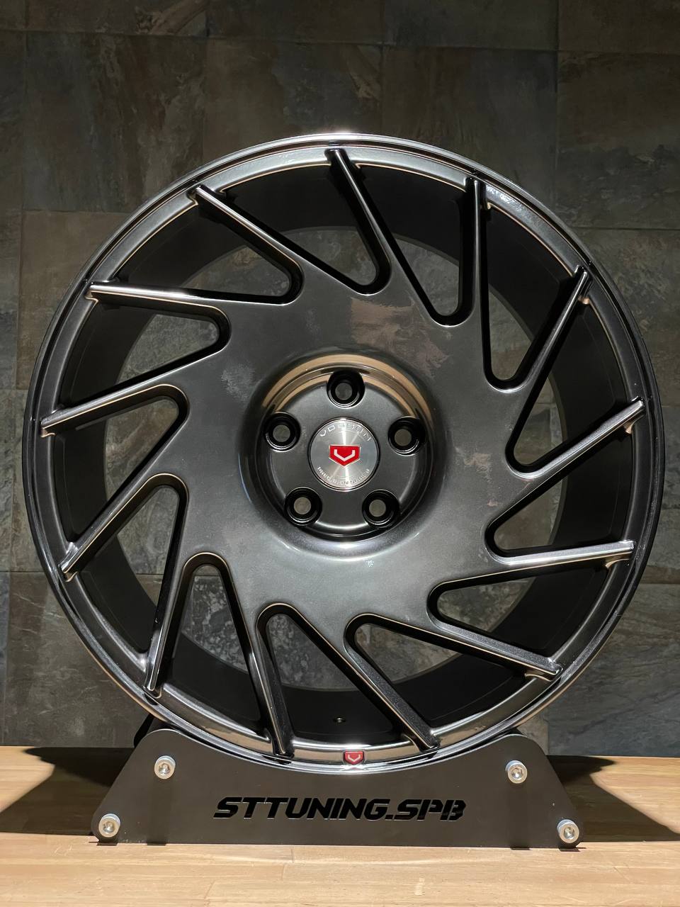 Диск Replica ST AU VSN R 9,5х19 5/112 et45 66,6 Hyper Black Д005298
