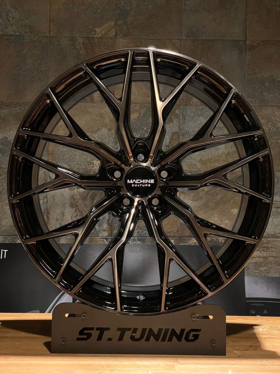 Диск Replica ST FF 204 8,5х20 5/108 et35 73,1 Black Polish Dark Д003501