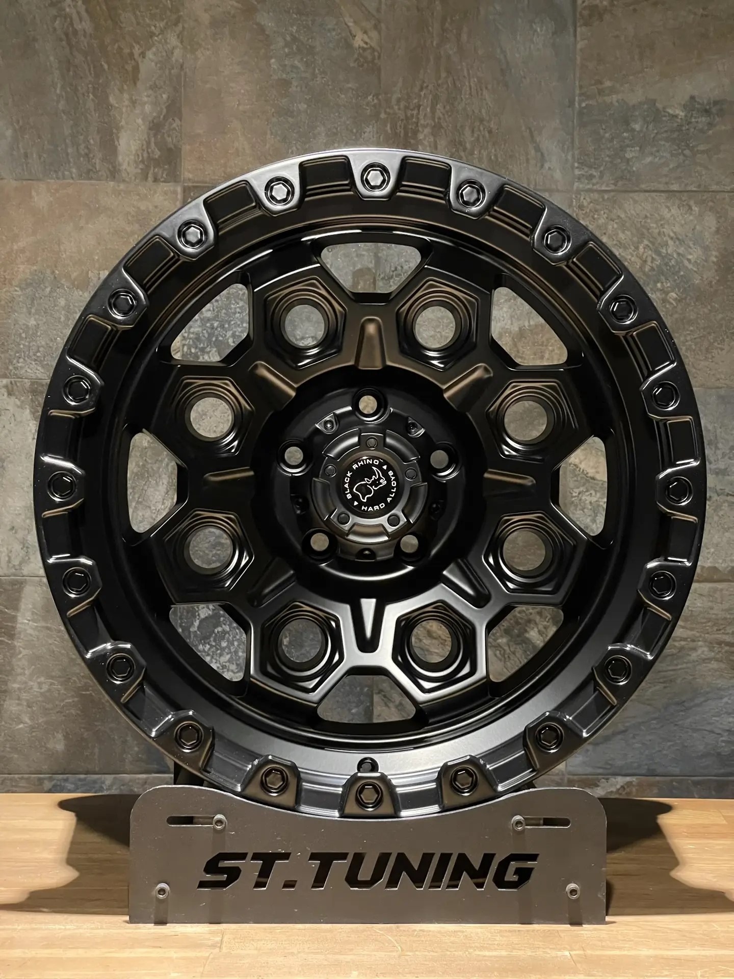 Диск Replica ST Black Rhino JT178 9х18 5/127 et-10 71,5 Matt Black Д006136