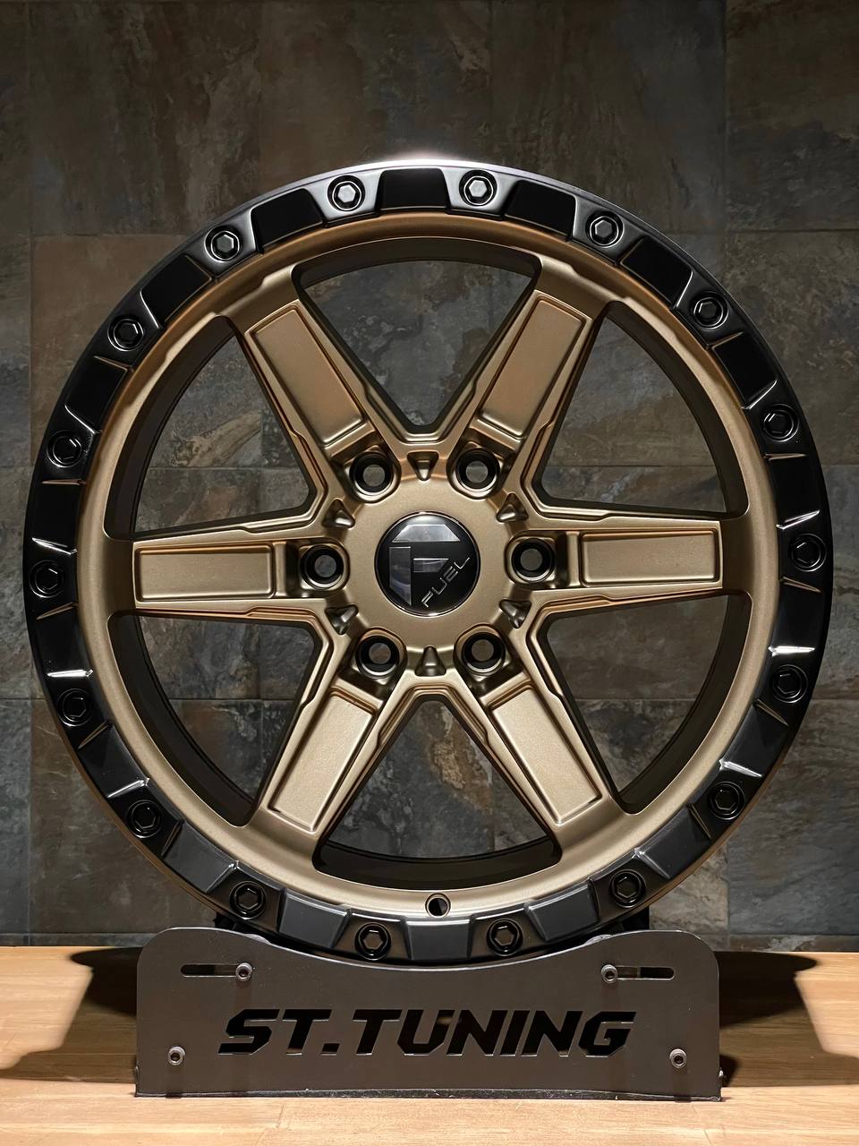 Диск Replica ST WW HX 993 9х18 6/139,7 et10 106,1 Matt Bronze Black Lip Д004781