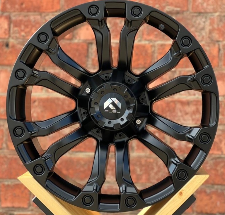 Диск Replica ST D6081 9х20 6/139,7 et18 106,1 Matt Black Д005797