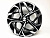 Диск Khomen Wheels KHW1716 7х17 5/112 et40 57,1 Black-FP Д001816