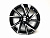 Диск Khomen Wheels KHW1714 7х17 5/112 et40 57,1 Black-FP Д000305