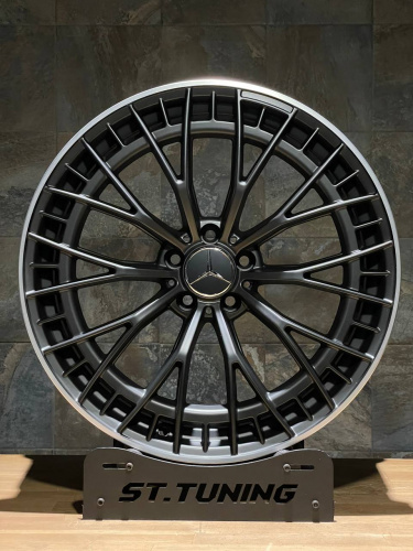 Диск Replica ST MB FT607 8,5х20 5/112 et35 66,6 Matt Black Machine Lip Д004755