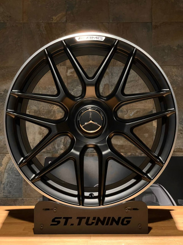 Диск Replica ST MB ROG762B 11х21 5/112 et38 66,45 Matt Black Machine Lip Д006253