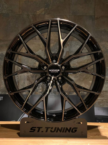 Диск Replica ST FF 204 8,5х20 5/108 et35 73,1 Black Polish Dark Д003501