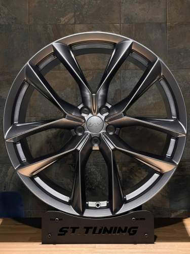 Диск ZAX YNX 11х22 5/112 et43 66,6 Gloss Gunmetal Д001758