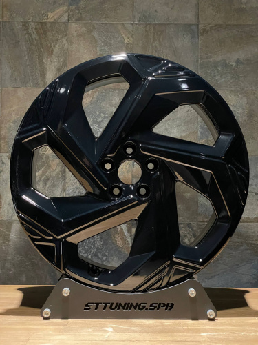 Диск Replica ST Mnjr 8х20 5/108 et47 65,1 Gloss Black Д005638